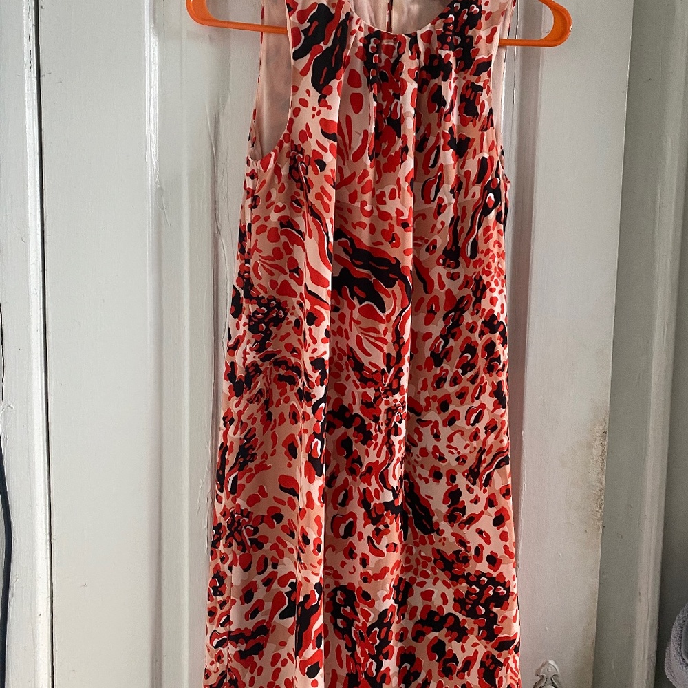 H&M Animal Print Shift Dress